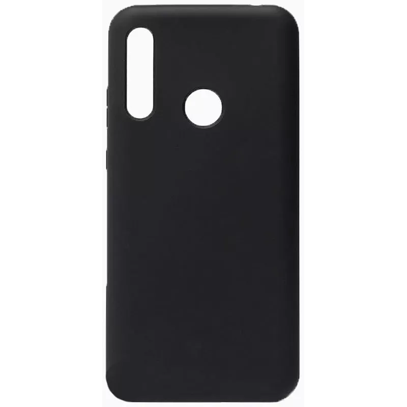 Evelatus Huawei P40 Lite E Nano Silicone Case Soft Touch TPU Black