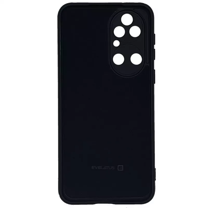 Evelatus Huawei P50 Nano Silicone Case Soft Touch TPU Black