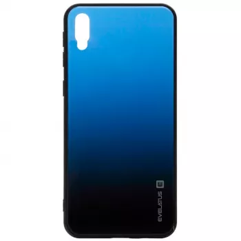 Evelatus Huawei Y6 2019 Gradient Glass Case 7 Sea Depth