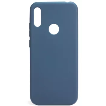 Evelatus Huawei Y6s 2019 Soft Touch Silicone Case Blue