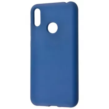 EVELATUS Etui Silikonowe Huawei Y7 2019 Niebieskie