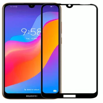 Evelatus Huawei Y7 2019 / Y7 Pro 2019 2.5D Full Cover Japan Glue Glass Anti-Static Screen Protector