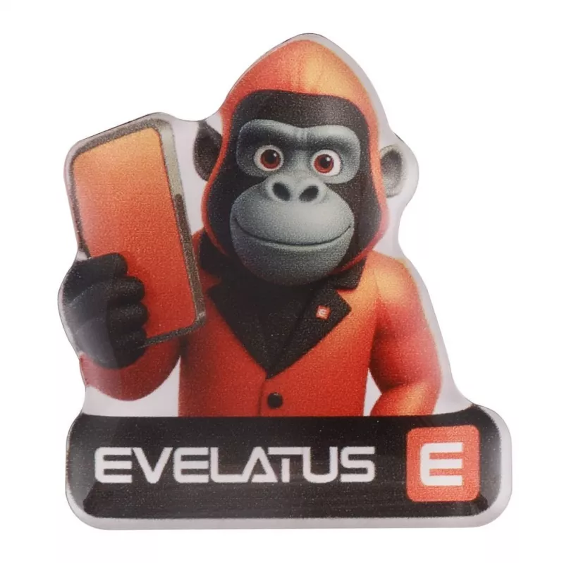Evelatus iPhone 18 Pro Max Flip Glass Magic Easy Install Box Szkło ochronne Czarny