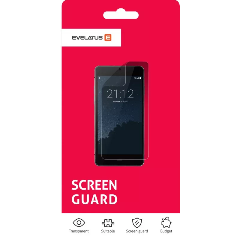 EVELATUS LG K8 2017 Back Cover Transparent TPU
