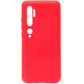 Evelatus Nano Silicone Case do Xiaomi Mi Note 10 / Mi Note 10 Pro - Soft Touch TPU - Czerwony