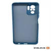 Evelatus Nano Silicone Case do Xiaomi Redmi Note 10 / Note 10S - Granatowy