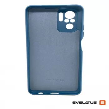 Evelatus Nano Silicone Case do Xiaomi Redmi Note 10 / Note 10S - Granatowy