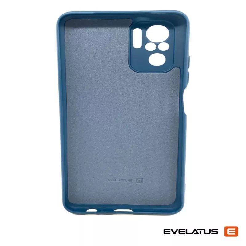 Evelatus Nano Silicone Case do Xiaomi Redmi Note 10 / Note 10S - Granatowy