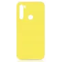 Evelatus Nano Silicone Case do Xiaomi Redmi Note 8 / Redmi Note 8 2021, Soft Touch TPU, Żółty