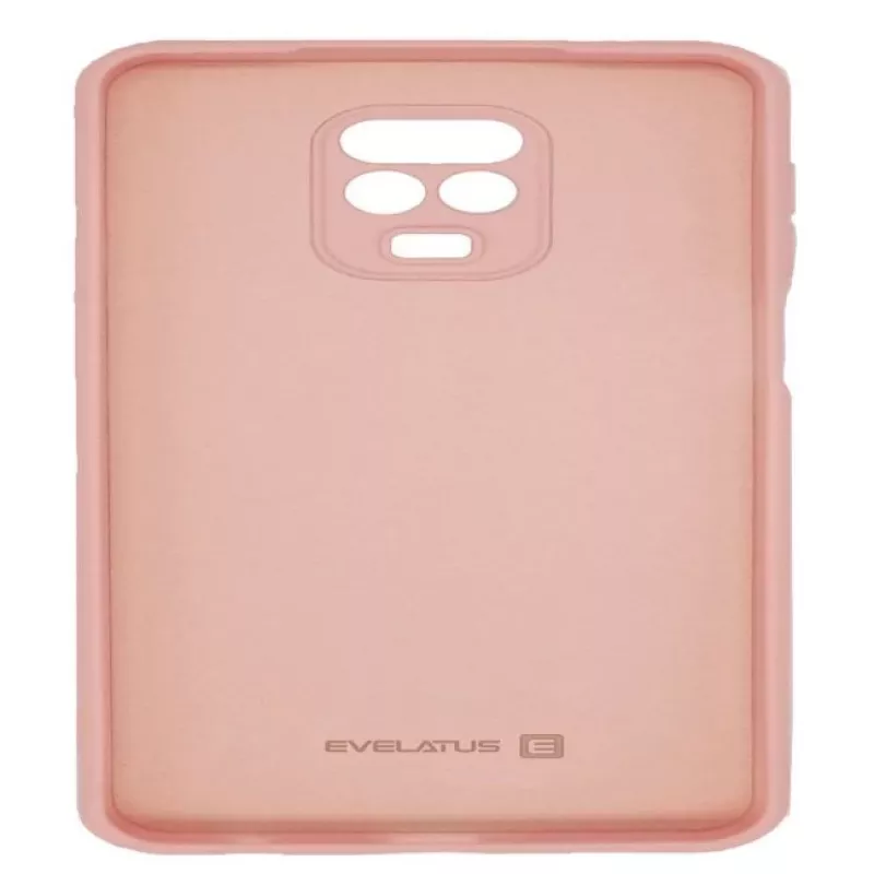 Evelatus Nano Silicone Case do Xiaomi Redmi Note 9 Pro / Redmi Note 9S - Soft Touch TPU - Beżowy