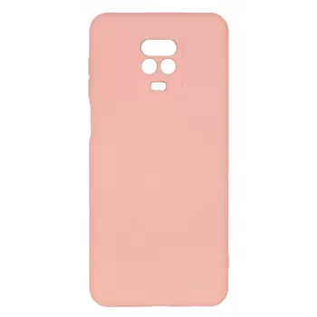 Evelatus Nano Silicone Case do Xiaomi Redmi Note 9 Pro / Redmi Note 9S - Soft Touch TPU - Beżowy