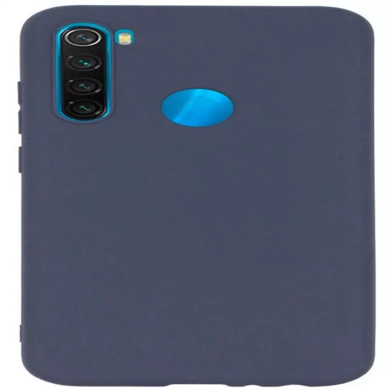 Evelatus Nano Silicone Case Soft Touch TPU Dark Blue do Xiaomi Redmi Note 8 / Redmi Note 8 2021