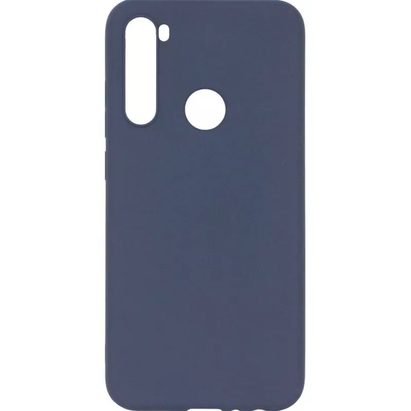 Evelatus Nano Silicone Case Soft Touch TPU Dark Blue do Xiaomi Redmi Note 8 / Redmi Note 8 2021