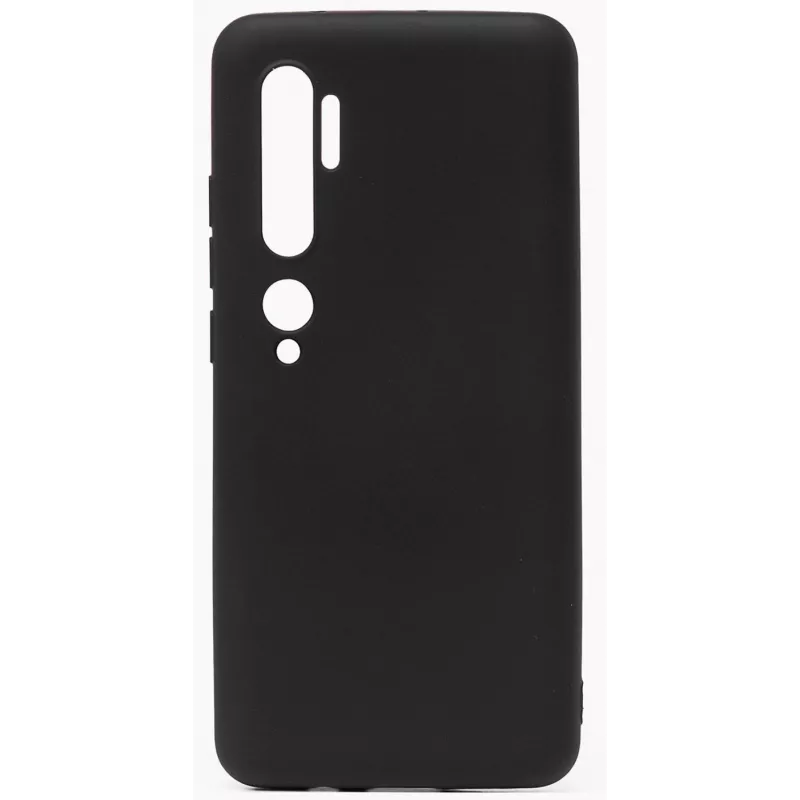 Evelatus Nano Silicone Case Soft Touch TPU do Xiaomi Mi Note 10 / Mi Note 10 Pro - Czarny