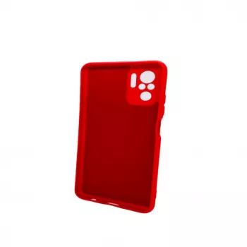 Evelatus Nano Silicone Case Soft Touch TPU do Xiaomi Redmi Note 10 / Note 10S - Czerwony