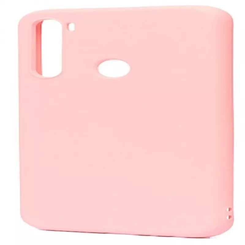 Evelatus Nano Silicone Case Soft Touch TPU do Xiaomi Redmi Note 8 / Redmi Note 8 2021 - Beżowy