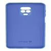 Evelatus Nano Silicone Case Soft Touch TPU do Xiaomi Redmi Note 9 Pro / Redmi Note 9S - Niebieski