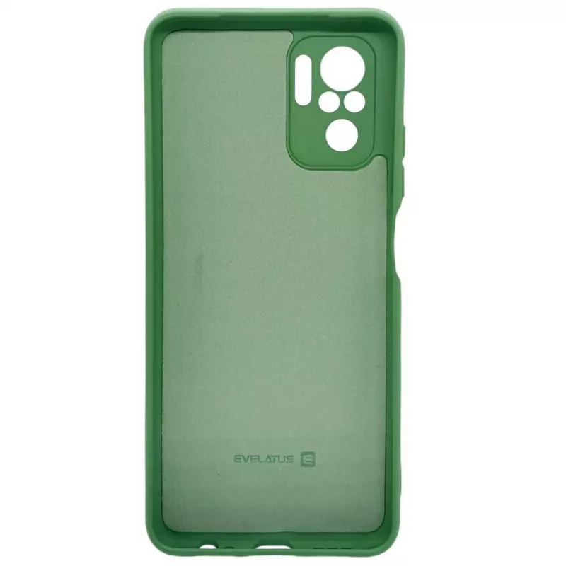 Evelatus Nano Silicone Case Soft Touch TPU Green dla Xiaomi Redmi Note 10 / Note 10S
