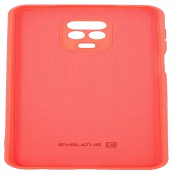 Evelatus Nano Silicone Case Soft Touch TPU Red dla Xiaomi Redmi Note 9 Pro / Redmi Note 9S