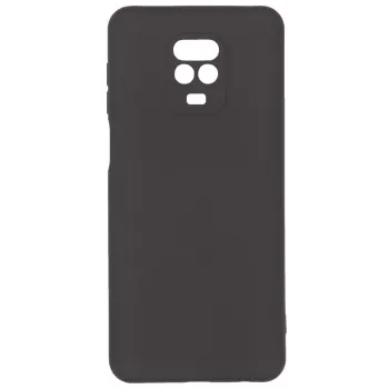 Evelatus Nano Silicone Soft Touch TPU Case do Xiaomi Redmi Note 9 Pro / Redmi Note 9S - Czarny