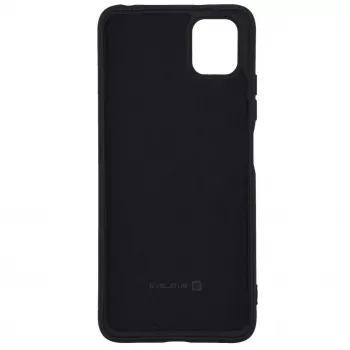 Evelatus Samsung Galaxy A03 Nano Silicone Case Soft Touch TPU Black