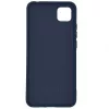 Evelatus Samsung Galaxy A03 Nano Silicone Case Soft Touch TPU Blue