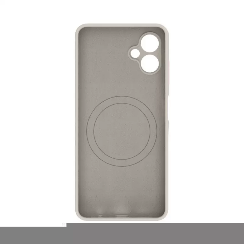 Evelatus Samsung Galaxy A06 5G Premium Magnetyczna Silikonowa Etui Soft Touch Pebble