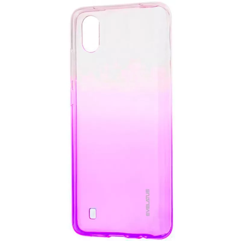 Evelatus Samsung Galaxy A10 Gradient TPU Case Rose Red