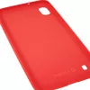 Evelatus Samsung Galaxy A10 Nano Silicone Case Soft Touch TPU Red