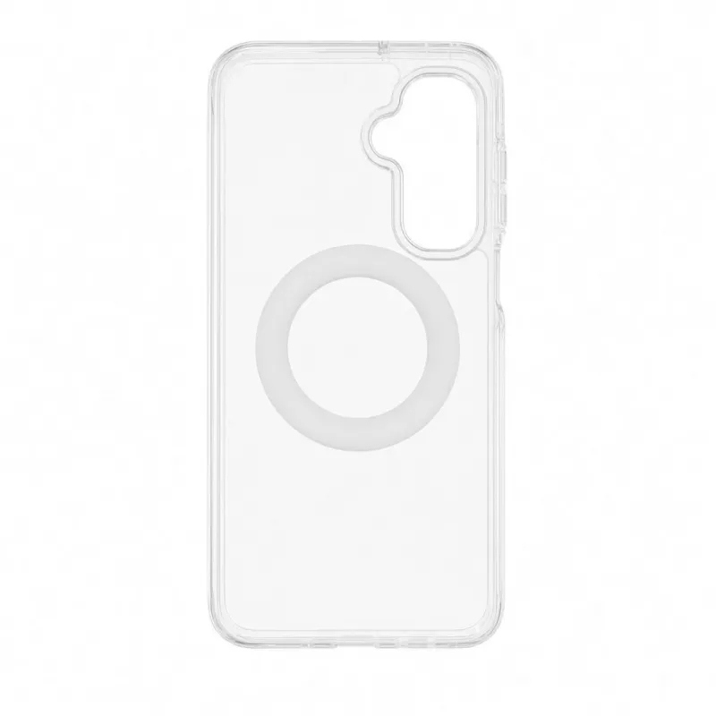 Evelatus Samsung Galaxy A17 4G / A17 5G Etui hybrydowe z MagSafe PC+TPU 360 Metalowy stojak Przezroczyste
