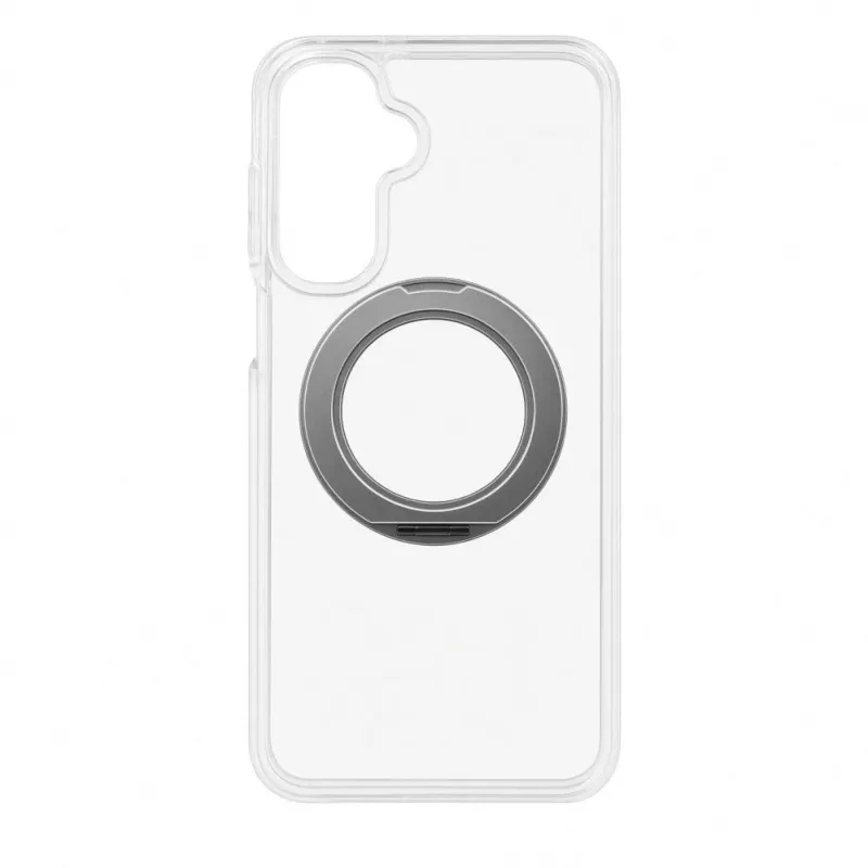 Evelatus Samsung Galaxy A17 4G / A17 5G Etui hybrydowe z MagSafe PC+TPU 360 Metalowy stojak Przezroczyste