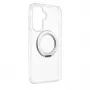 Evelatus Samsung Galaxy A17 4G / A17 5G Etui hybrydowe z MagSafe PC+TPU 360 Metalowy stojak Przezroczyste