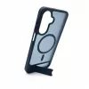 Evelatus Samsung Galaxy A17 4G / A17 5G Etui z gumową powłoką, MagSafe, ze stojakiem, granatowe