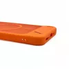 Evelatus Samsung Galaxy A17 4G / A17 5G Gumowana obudowa MagSafe ze stojakiem Pomarańczowa
