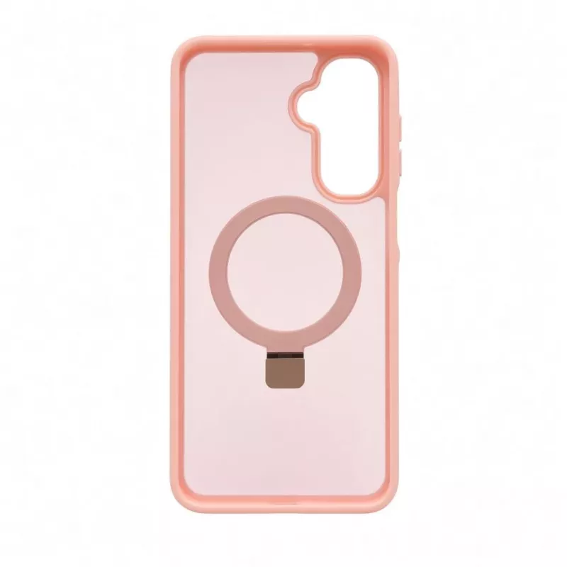 Evelatus Samsung Galaxy A17 4G / A17 5G Shield Case z MagSafe i stojakiem, matowy różowy pierścień