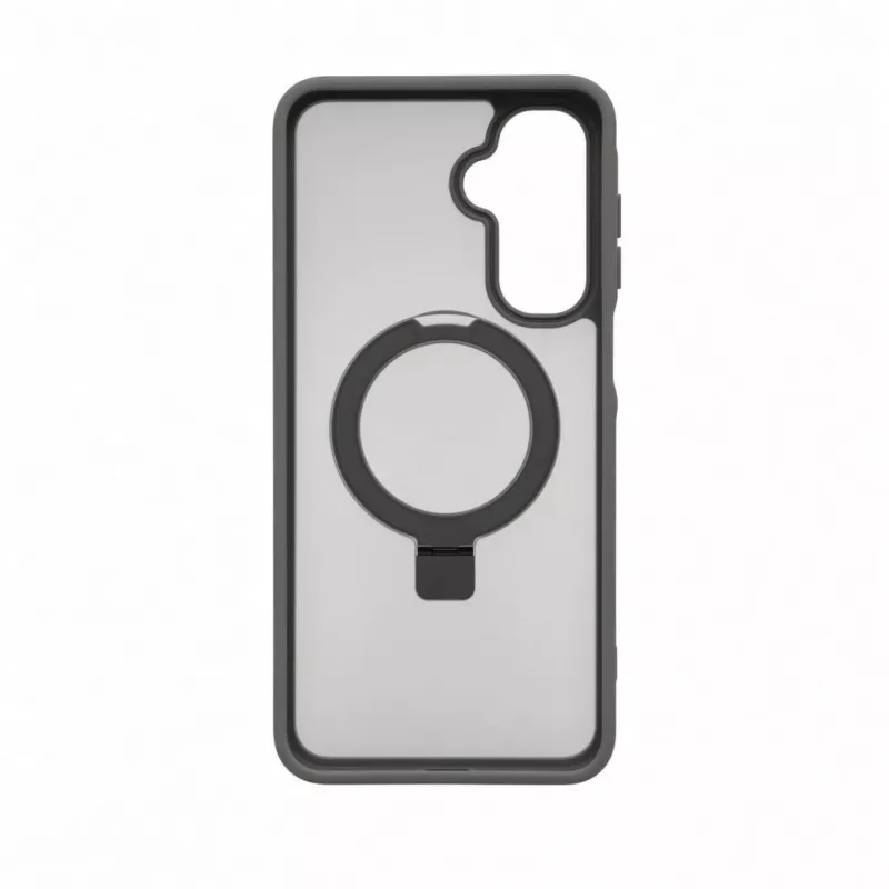 Evelatus Samsung Galaxy A17 4G / A17 5G Etui Shield z MagSafe i stojakiem, matowy pierścień, dymny szary