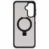 Evelatus Samsung Galaxy A17 4G / A17 5G Etui ochronne Shield z MagSafe i stojakiem, pierścień matowy czarny