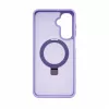Evelatus Samsung Galaxy A17 4G / A17 5G Etui Shield z MagSafe i stojakiem, matowy pierścień, lawendowy fiolet