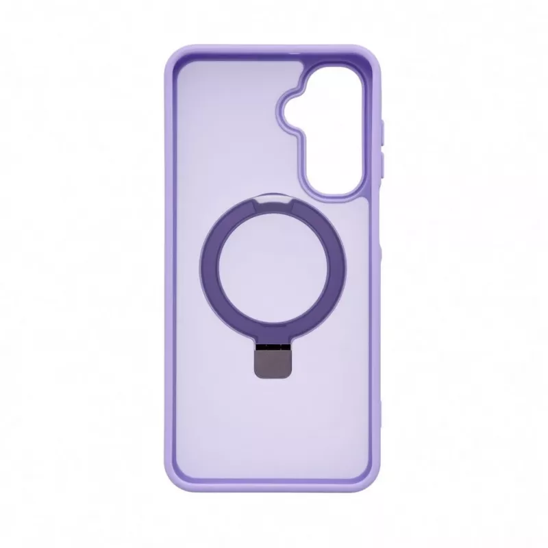 Evelatus Samsung Galaxy A17 4G / A17 5G Etui Shield z MagSafe i stojakiem, matowy pierścień, lawendowy fiolet