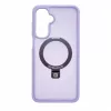 Evelatus Samsung Galaxy A17 4G / A17 5G Etui Shield z MagSafe i stojakiem, matowy pierścień, lawendowy fiolet