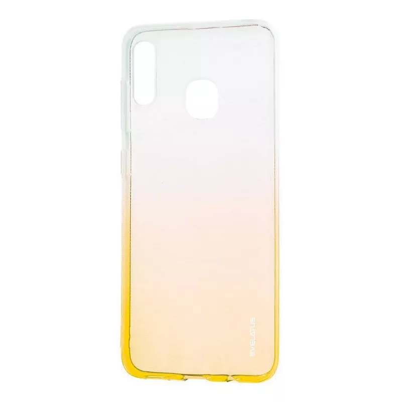 Evelatus Samsung Galaxy A20e Gradient TPU Case Gold