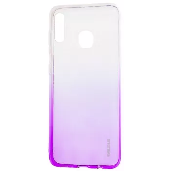 Evelatus Samsung Galaxy A20e Gradient TPU Case Purple