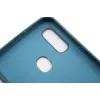 Evelatus Samsung Galaxy A20e Silikonowe etui Soft Touch z paskiem, niebieskie