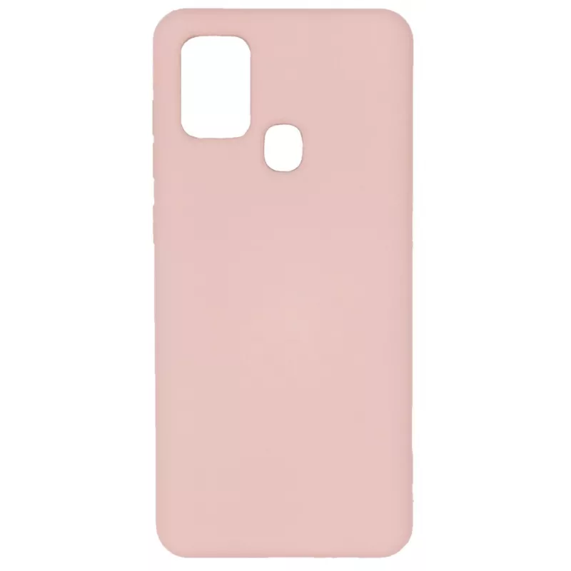 Evelatus Samsung Galaxy A21s Nano Silicone Case Soft Touch TPU Beige