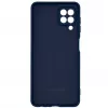 Evelatus Samsung Galaxy A22 4G Nano Silicone Case Soft Touch TPU Navy Blue