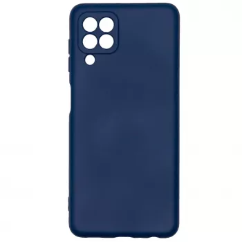 Evelatus Samsung Galaxy A22 4G Nano Silicone Case Soft Touch TPU Navy Blue