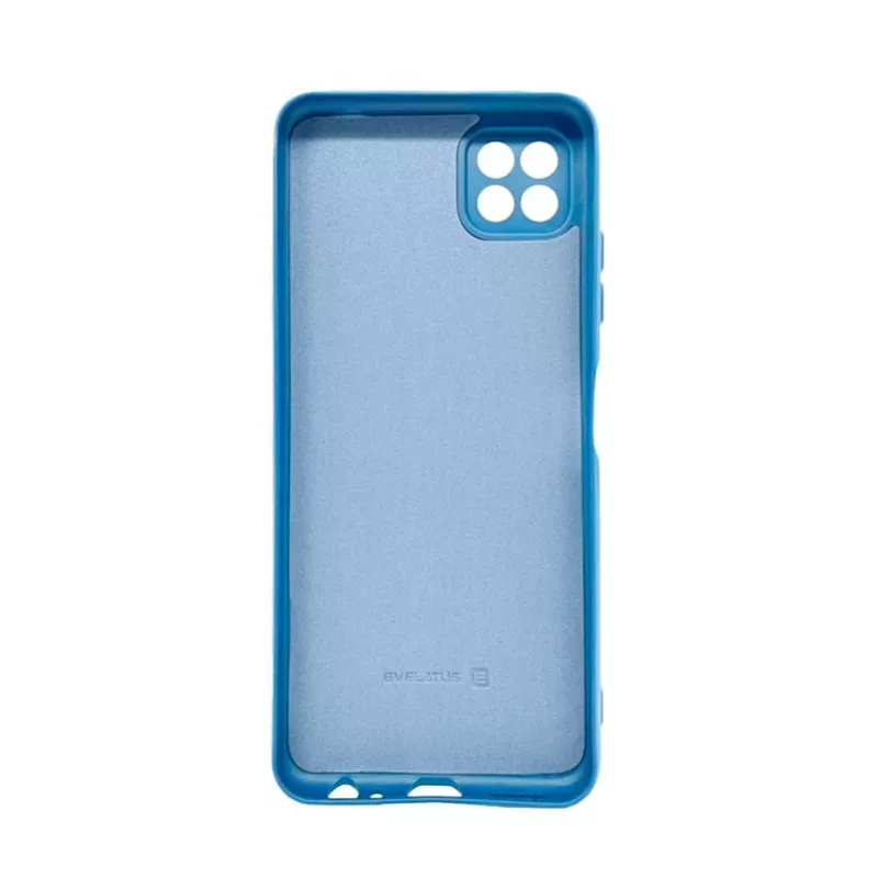 Evelatus Samsung Galaxy A22 5G Nano Silicone Case Soft Touch TPU Navy Blue