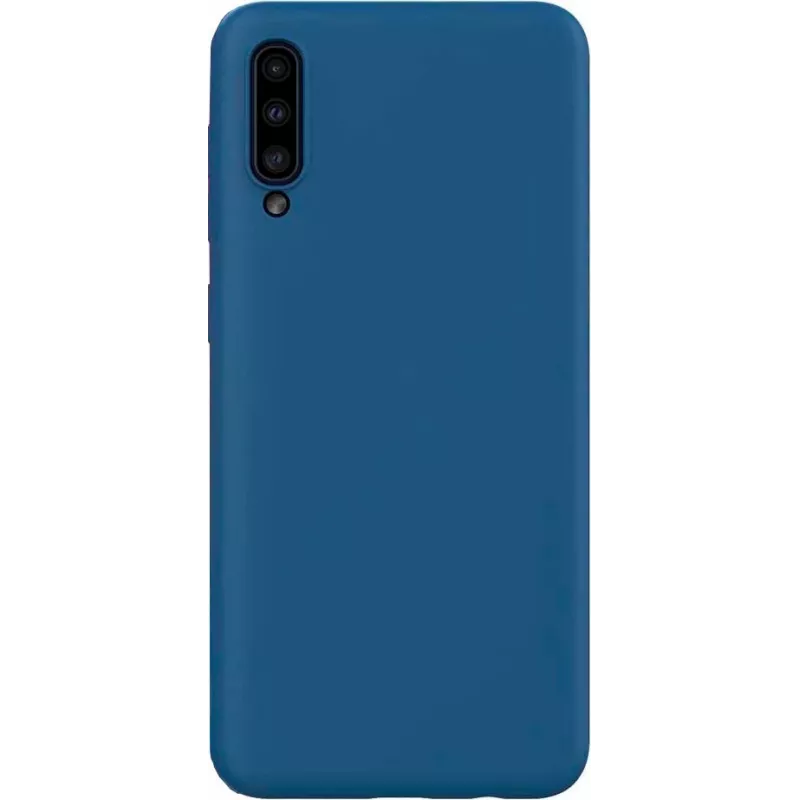 Evelatus Samsung Galaxy A30s/A50/A50s Nano Silicone Case Soft Touch TPU Dark Blue