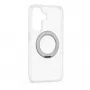 Evelatus Samsung Galaxy A37 / A36 Etui hybrydowe z MagSafe PC+TPU 360 metalowy stojak transparentne