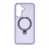 Evelatus Samsung Galaxy A37 / A36 Etui Shield z MagSafe i stojakiem, matowy pierścień, lawendowy fiolet